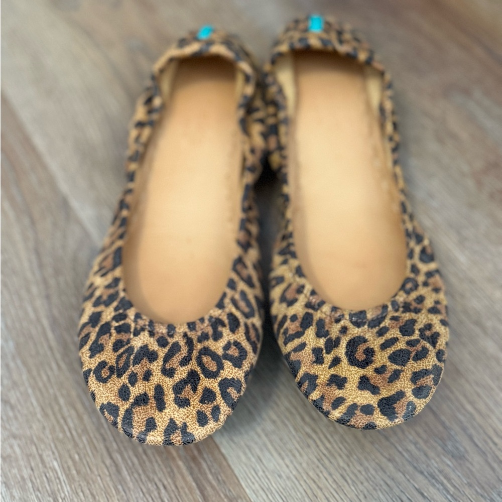 TIEKS Leopard Print Ballet Flats